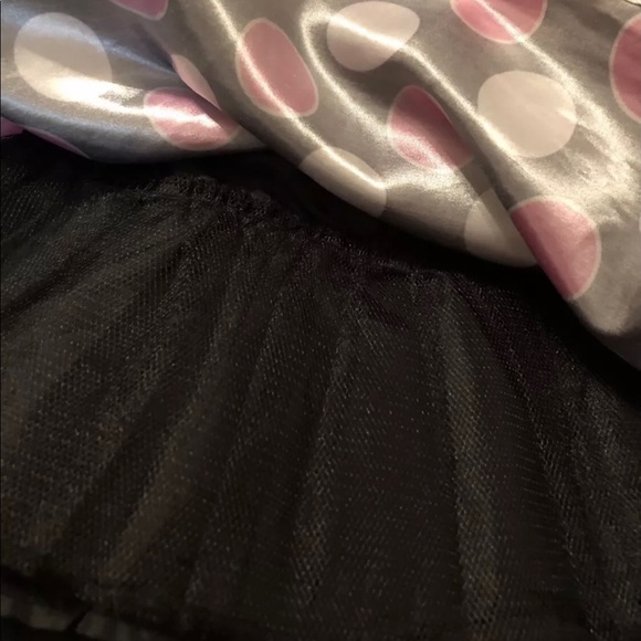 RARE TOO Age 2T Girls sleeveless Dress and Jacket BLACK & PINK NEW - Picture 7 of 8